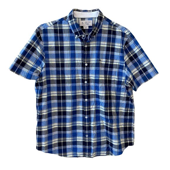 Original Penguin Other - Original Penguin Plaid Short Sleeve Button Down